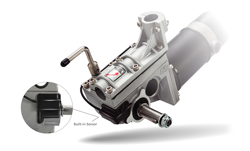 CTSR+ Gearmotor for wheelchair｜Gearbox｜Product of CT Engineering